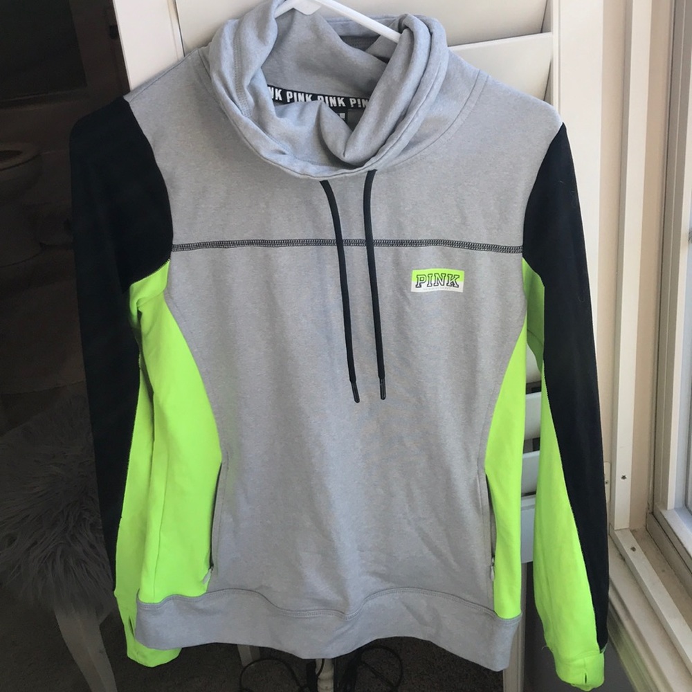 PINK workout pullover/sweatshirt. M fits as S